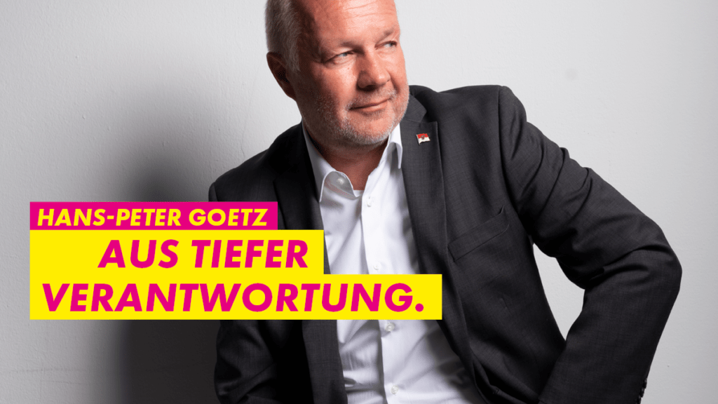 Statement zum Wahlausgang von Hans-Peter Goetz